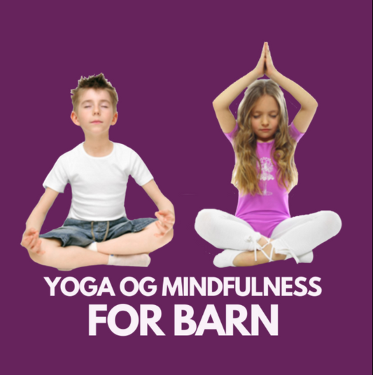 Vi holder kurs i Yoga og Mindfulness for barn. Kontakt oss for å avtale tid og sted.